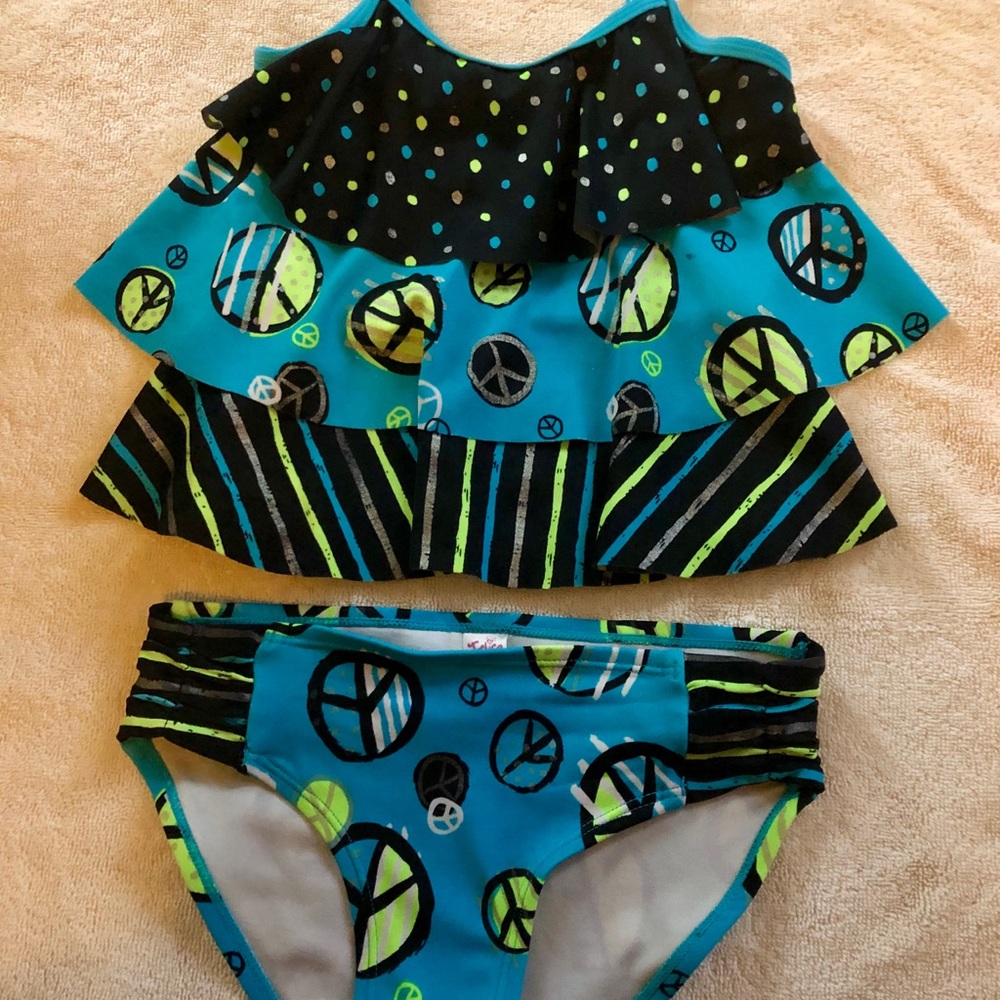Girls Justice Swimsuit. Size 6.
